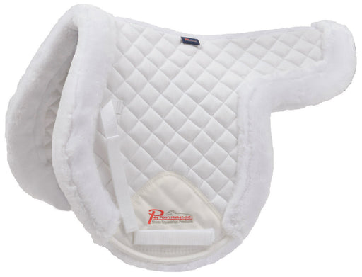 Shires SupaFleece Rimmed Shaped Saddle Pad -   