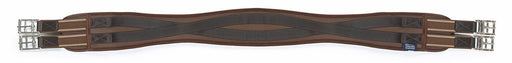 Shires Memory Foam Girth, Brown - 38 in  