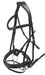 Velociti Padded Crank Dressage Bridle, Black - Full  