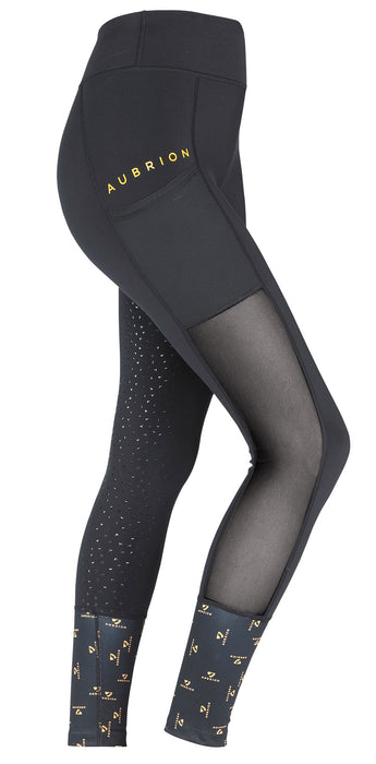 Aubrion Elstree Mesh Riding Tights - XXLarge  