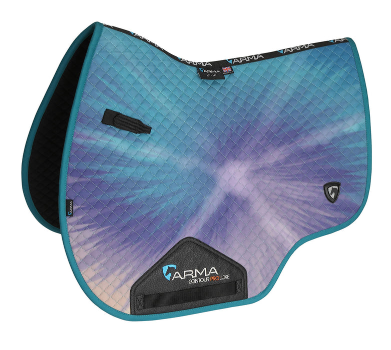 Arma Tie Dye Saddle Pad - Teal  