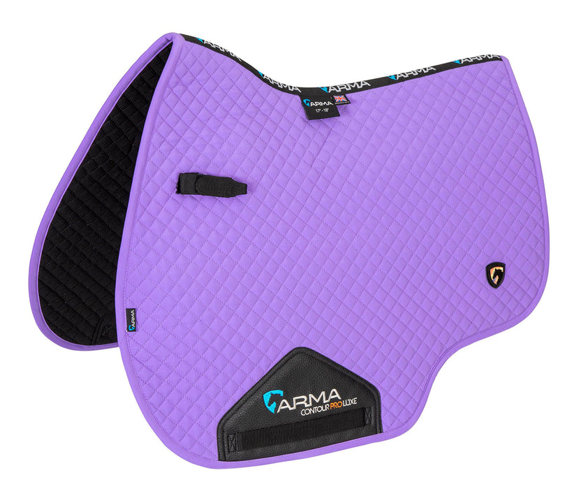 Arma Luxe Saddle Pad - Deep Lilac  