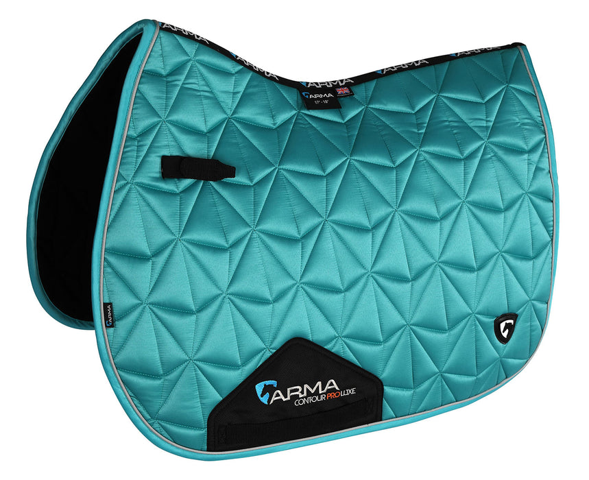 Arma Luxe Gloss Saddle Pad - Turquoise  