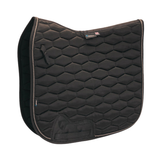 Arma Satin Dressage Saddle Pad Color Black