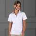 Aubrion Ladies Equestrian Style Short Sleeve Show Shirt Color Moonstar