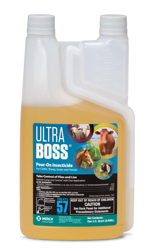 ULTRA Boss Pour-On Insecticide - ULTRA Boss Pour-On, quart  