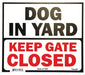 Gate Signs - Gate  