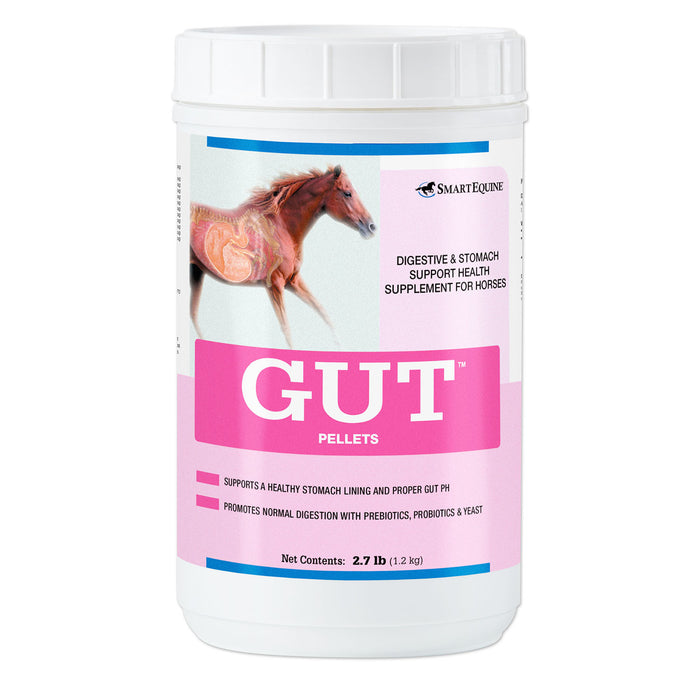GUT, Digestive & Stomach Support Supplement for Horses, Pellets
