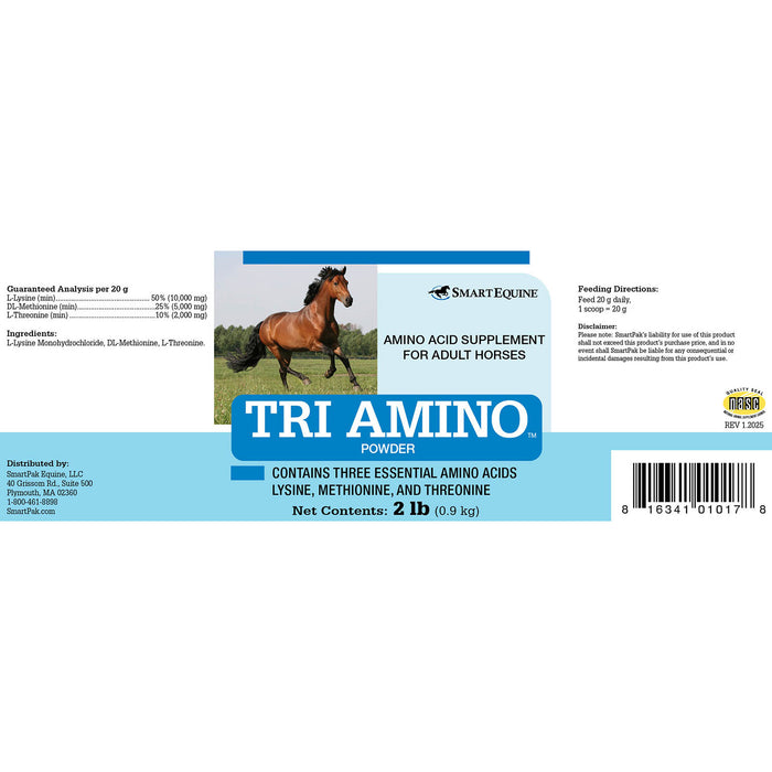 Tri-Amino Amino Acid Supplement for Horses, Powder