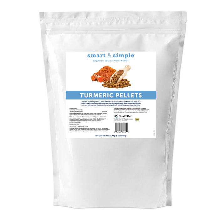 SmartEquine Smart & Simple Turmeric Pellets Size 6 lb