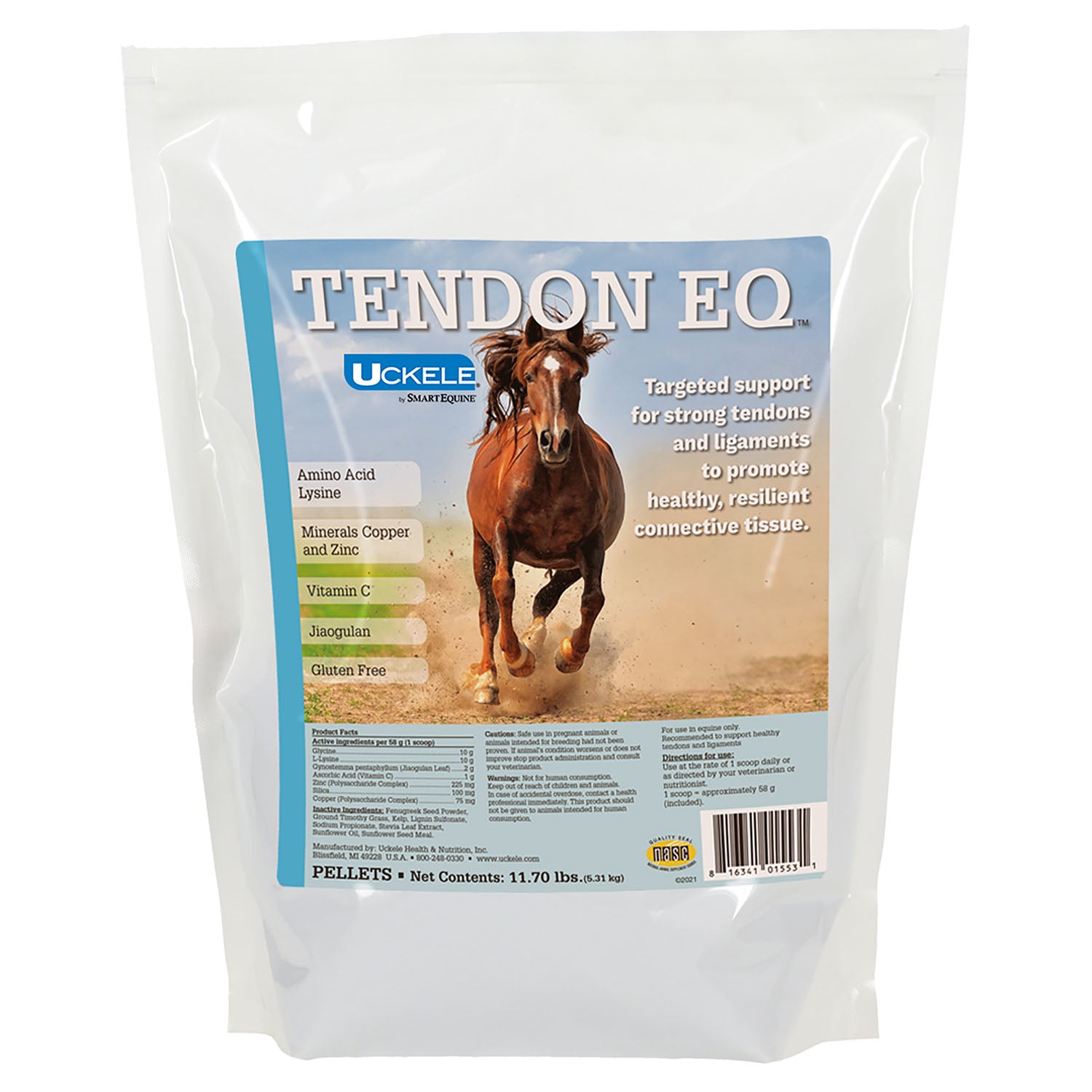 Uckele Tendon EQ Pellets for Horses — Jeffers