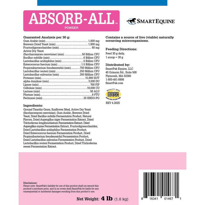 Absorb-All Digestive Supplement for Horses, Powder