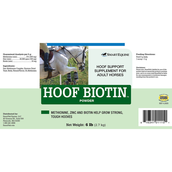 Hoof Biotin Powder, Hoof Supplement for Horses