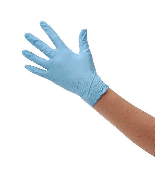 Nitrile Powder Free Gloves, Box of 100 - Large  