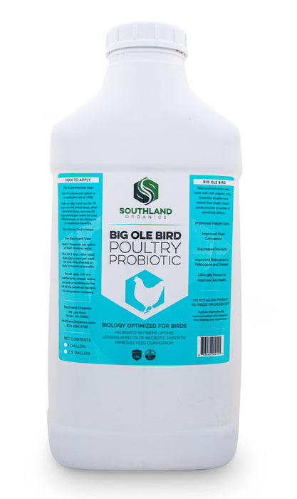 B.O.B. (Big Ole Bird), 2.5 gal - 2.5 Gallon Big Ole Bird Poultry Supplement  