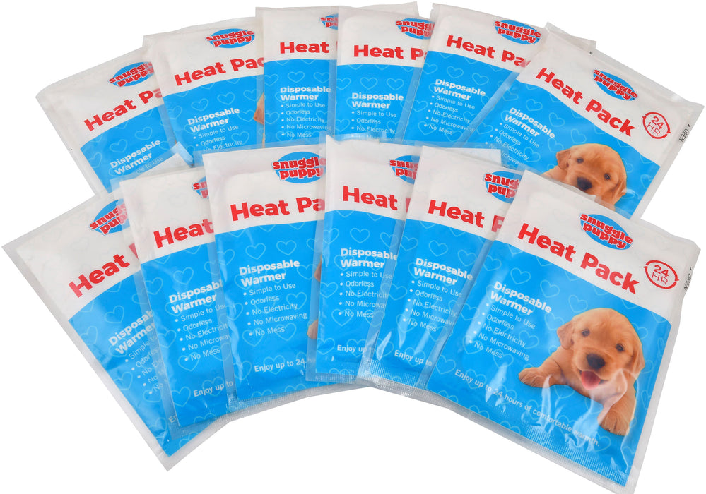 Heat Packs for Snuggle Pets - 12 Heat Packs  