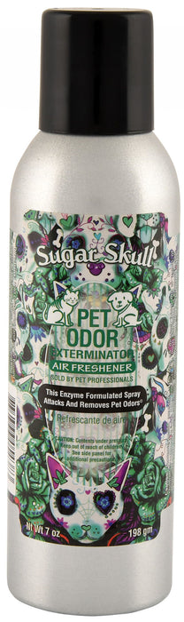 Pet Odor Exterminator Air Freshener, Sugar Skull -   