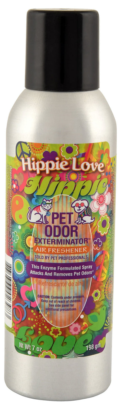 Pet Odor Exterminator Air Freshener Spray, Hippie Love, 7oz -   