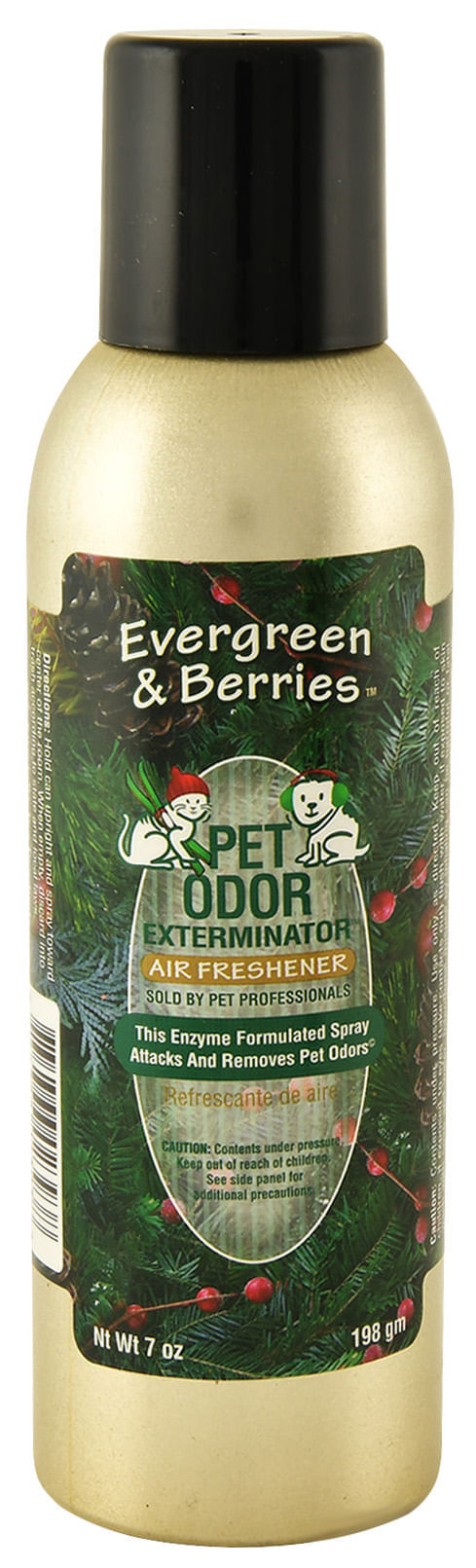 Pet Odor Exterminator Spray, Evergreen & Berries -   