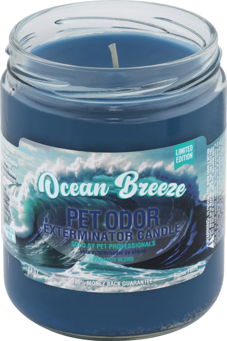Pet Odor Exterminator Candle – Enzyme-Based Odor Eliminating Candle Safe for Pets