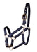 Lined Adjustable Nylon Halter for Medium Horse (600-900 lb) - Black  