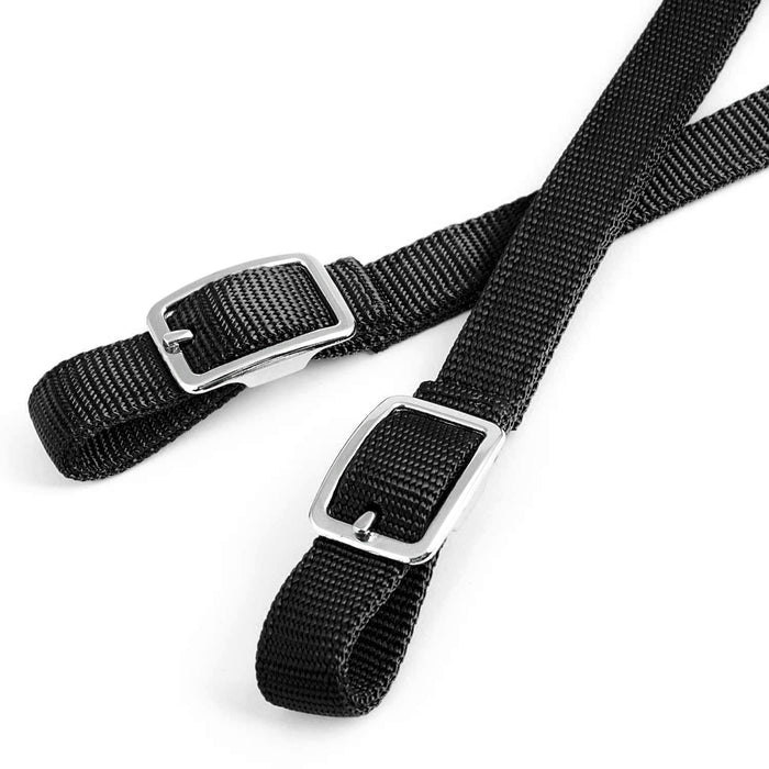 Jeffers Western Nylon Horse Bridle with 6' Split Reins Set