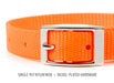 5/8"W Jeffers Nylon Dog Collar, 14" L - Pumpkin  