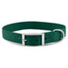 1"W Jeffers Nylon Dog Collar, 18"L - Dark Green  