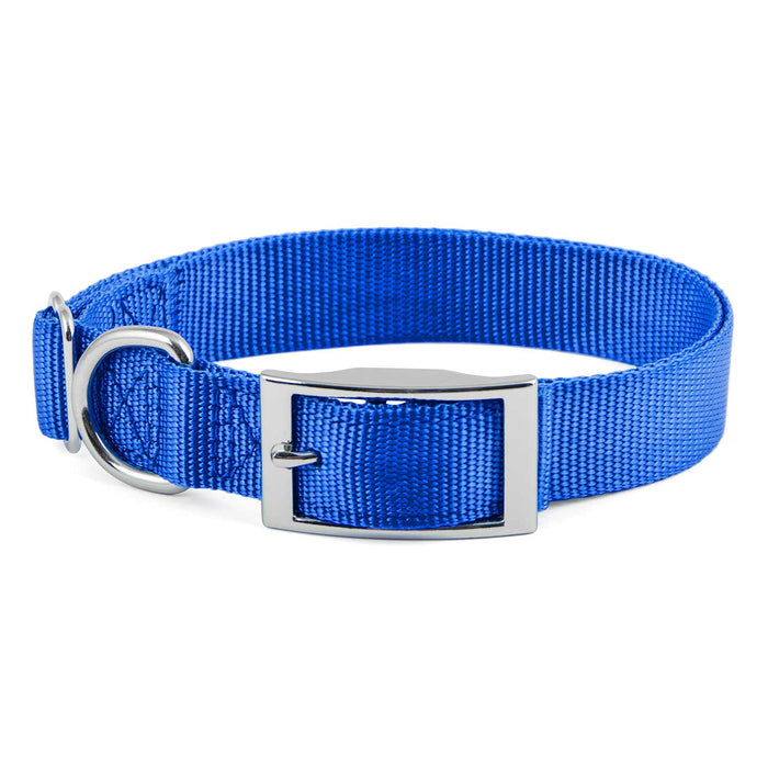 Collar de nailon ajustable Jeffers de 1 pulgada para perros, de 14 a 24 pulgadas