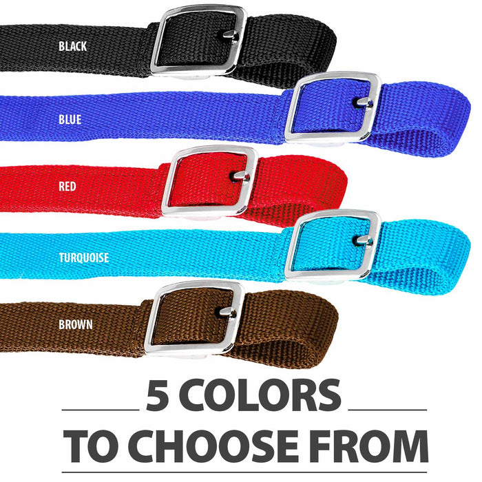 Jeffers Nylon One-Ear Western Horse Headstall