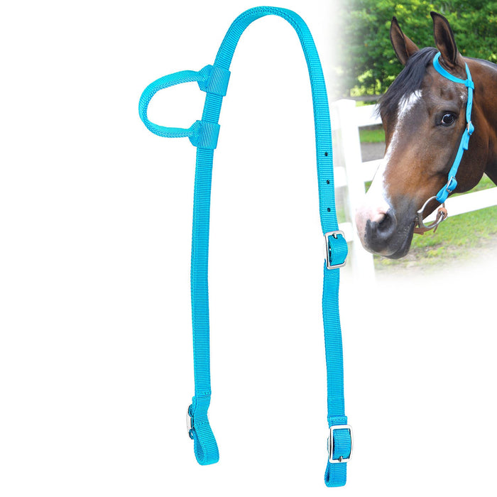 Jeffers Nylon One-Ear Western Horse Headstall