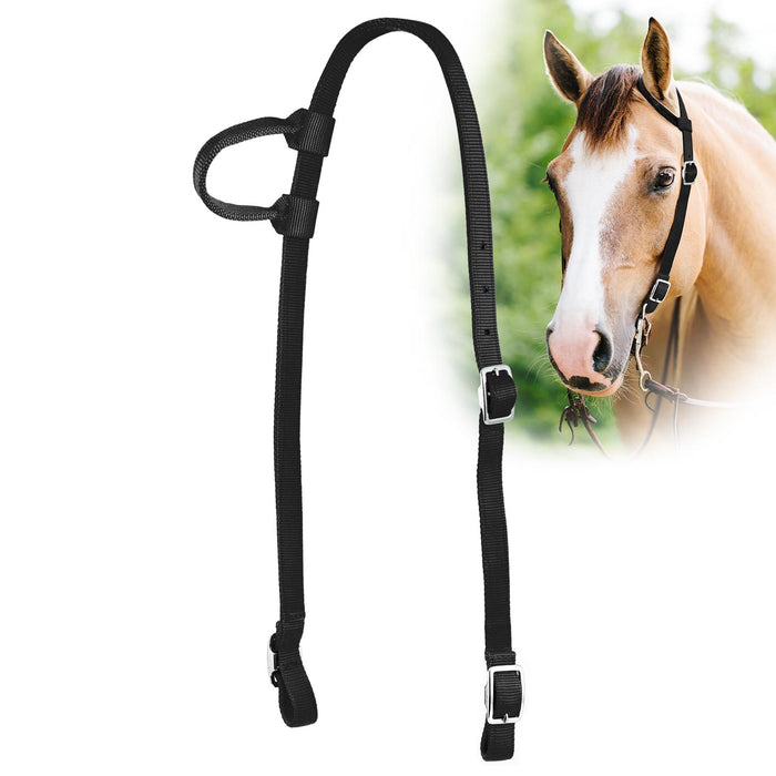 Jeffers Nylon One-Ear Western Horse Headstall