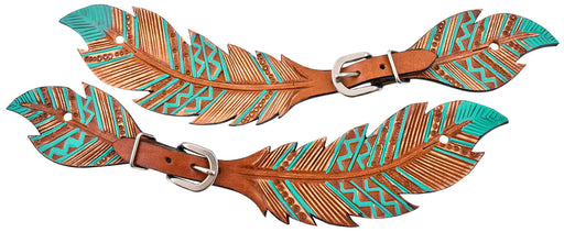 Showman Feather Spur Straps -   