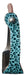 Showman "Wild Thing" Aluminum Stirrups - Teal  