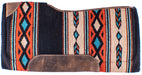 Showman "Freedom Feather" Contoured Saddle Pad, 34" x 36 -   