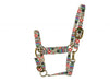 Showman Nylon Halter in Patterns - Aztec  