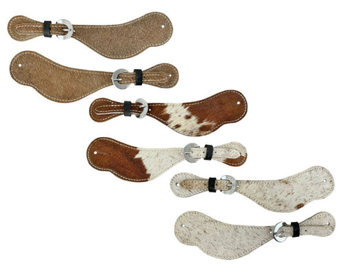 Showman Leather Cowhide Spur Straps, Ladies -   