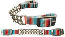 Showman Nylon Curb Chain - Serape  