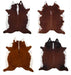 Hereford Cowhide Rug, Large - Brown & White Large SSTRW