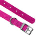 5/8"W Jeffers Nylon Dog Collar, 14" L - Hot Pink  