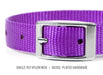 5/8"W Jeffers Nylon Dog Collar, 10"L - Purple  