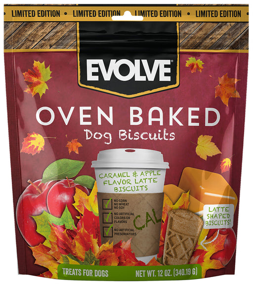 Evolve Oven Baked Caramel Apple Latte Biscuits -   