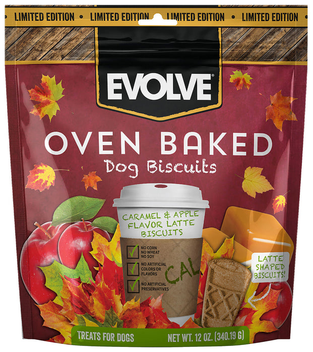 Evolve Oven Baked Caramel Apple Latte Biscuits -   