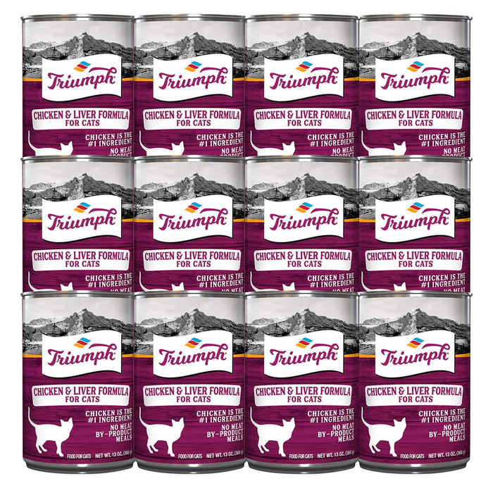 TAMAÑO - Comida para gatos Triumph, 13,2 oz