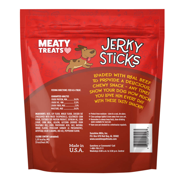 Meaty Treats Beef/Pepperoni Sticks, 22.5 oz Size 22.5 oz