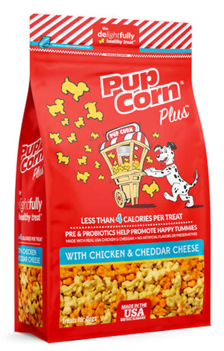 PupCorn Plus, 16 oz - Chicken & Cheddar Cheese PupCorn Plus, 16 oz  