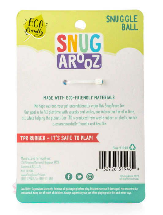 Snuggle Ball, 8.5" - Blue  