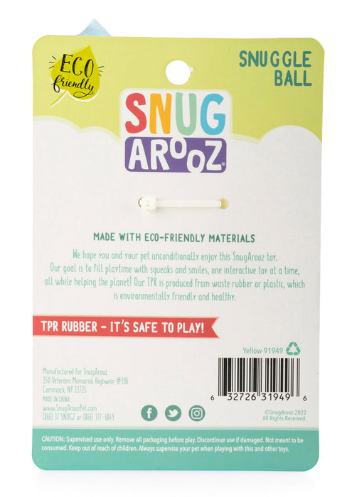 Snuggle Ball, 8.5" - Yellow  