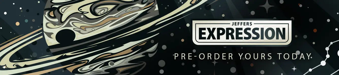 Jeffers expression Pre-orders open - space background