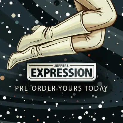 Jeffers expression Pre-orders open - space background